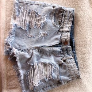 Aeropostale high waisted shorts